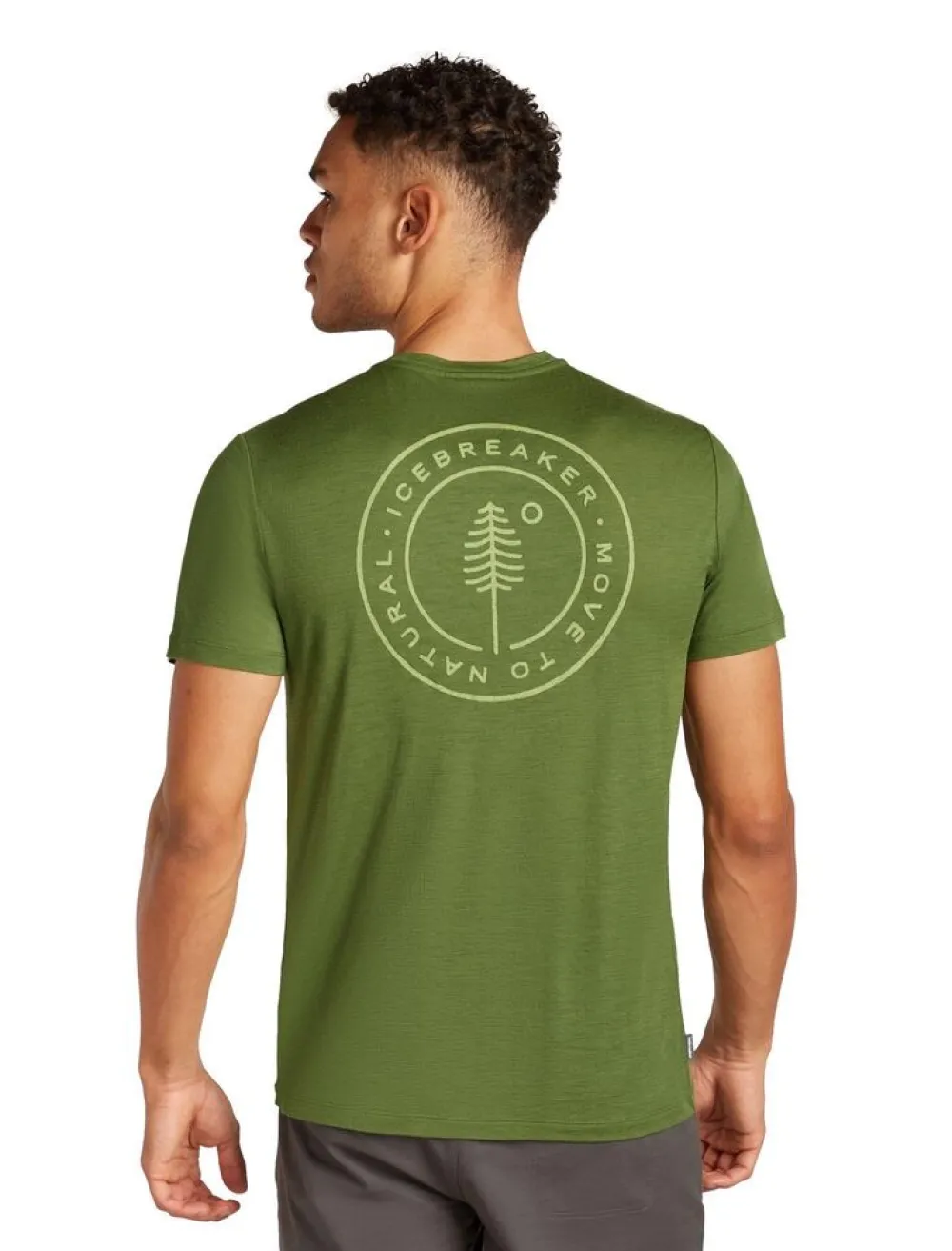Heren Icebreaker M Merino 150 Tech Lite ss Tee Hike Naturally