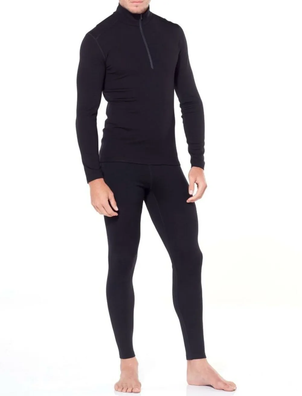 Heren Icebreaker Mens 260 tech LS half zip