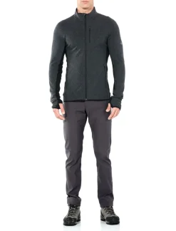 Heren Icebreaker Mens descender ls zip