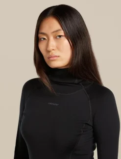 DAMES Icebreaker W 300 MerinoFine Polar LS Roll Neck