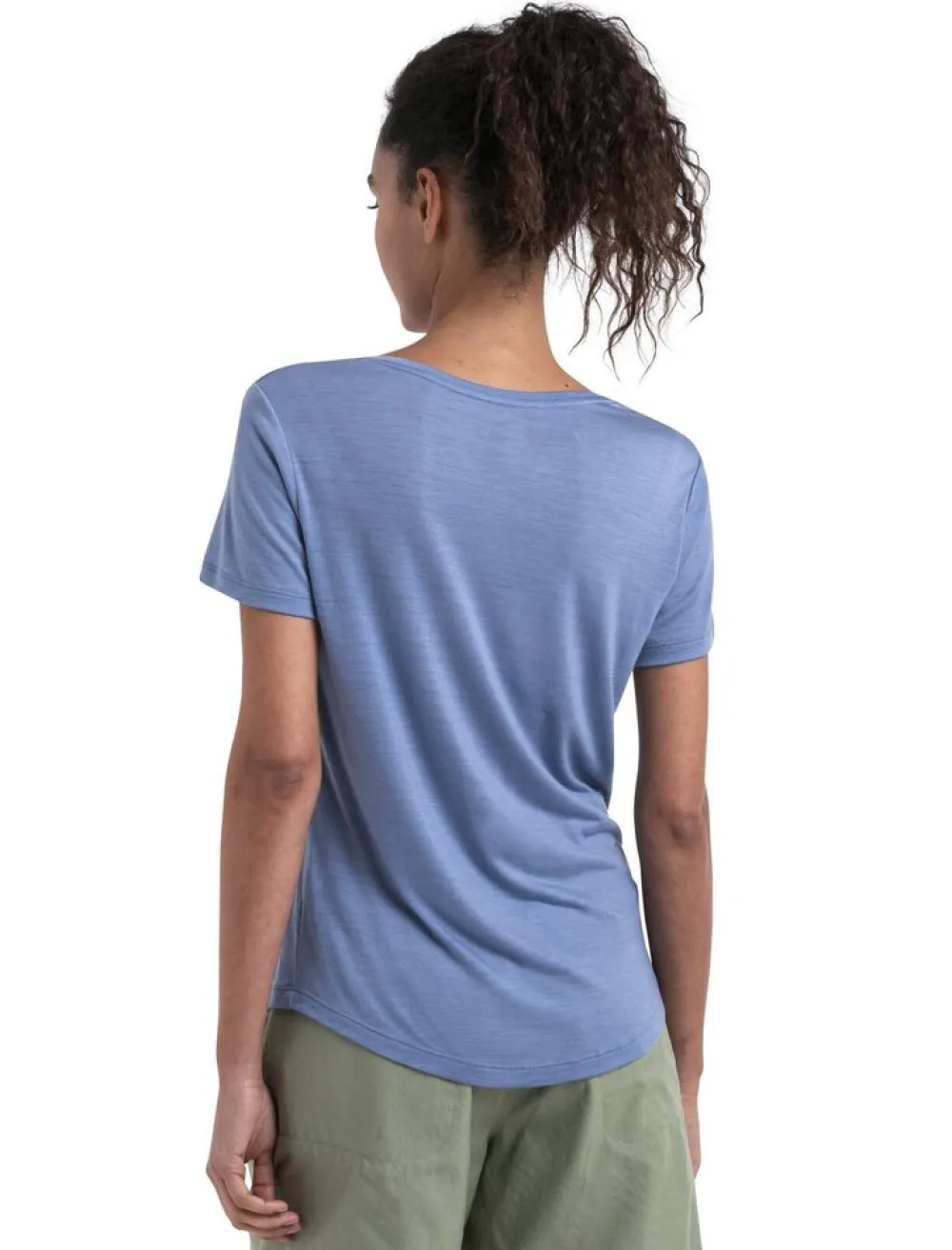 DAMES Icebreaker W Merino 125 Cool-lite Sphere III SS scoop