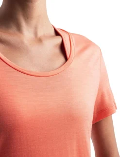 DAMES Icebreaker W Merino 125 Cool-lite Sphere III SS scoop