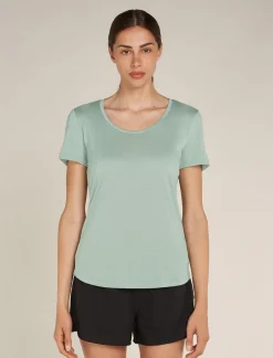 DAMES Icebreaker W Merino 125 Cool-lite Sphere III SS scoop