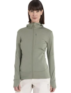 DAMES Icebreaker W Merino 260 Quantum IV LS zip hoodie