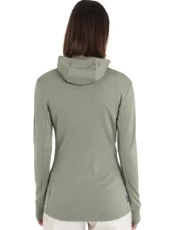 DAMES Icebreaker W Merino 260 Quantum IV LS zip hoodie