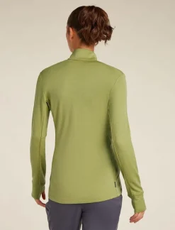 DAMES Icebreaker W Merino 260 Quantum IV LS Zip