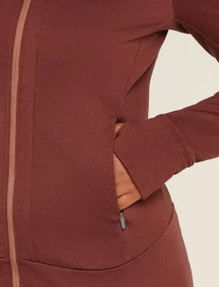 DAMES Icebreaker W Merino 260 Quantum IV LS Zip