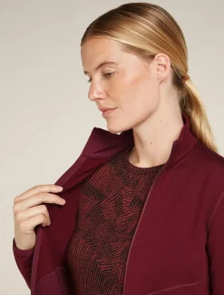 DAMES Icebreaker W Merino 560 Realfleece Element II LS Z