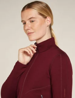 DAMES Icebreaker W Merino 560 Realfleece Element II LS Z