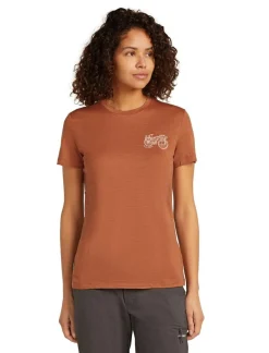DAMES Icebreaker W Merino 150 Tech Lite ss Tee Adventure Ride