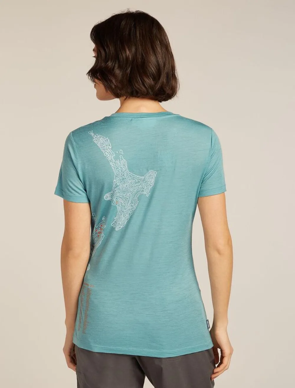 DAMES Icebreaker W Merino 150 Tech Lite SS Scoop Tee 30th Anniv