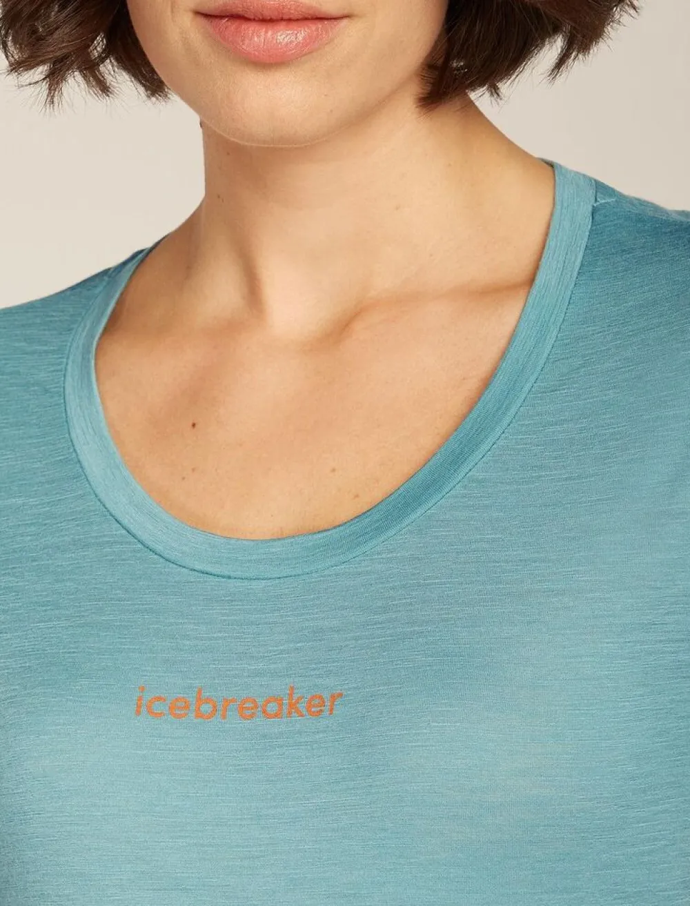 DAMES Icebreaker W Merino 150 Tech Lite SS Scoop Tee 30th Anniv