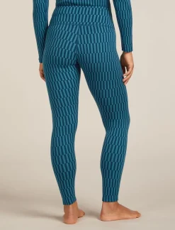 DAMES Icebreaker W Merino 260 Tech Vertex High Rise Leggings Snow G