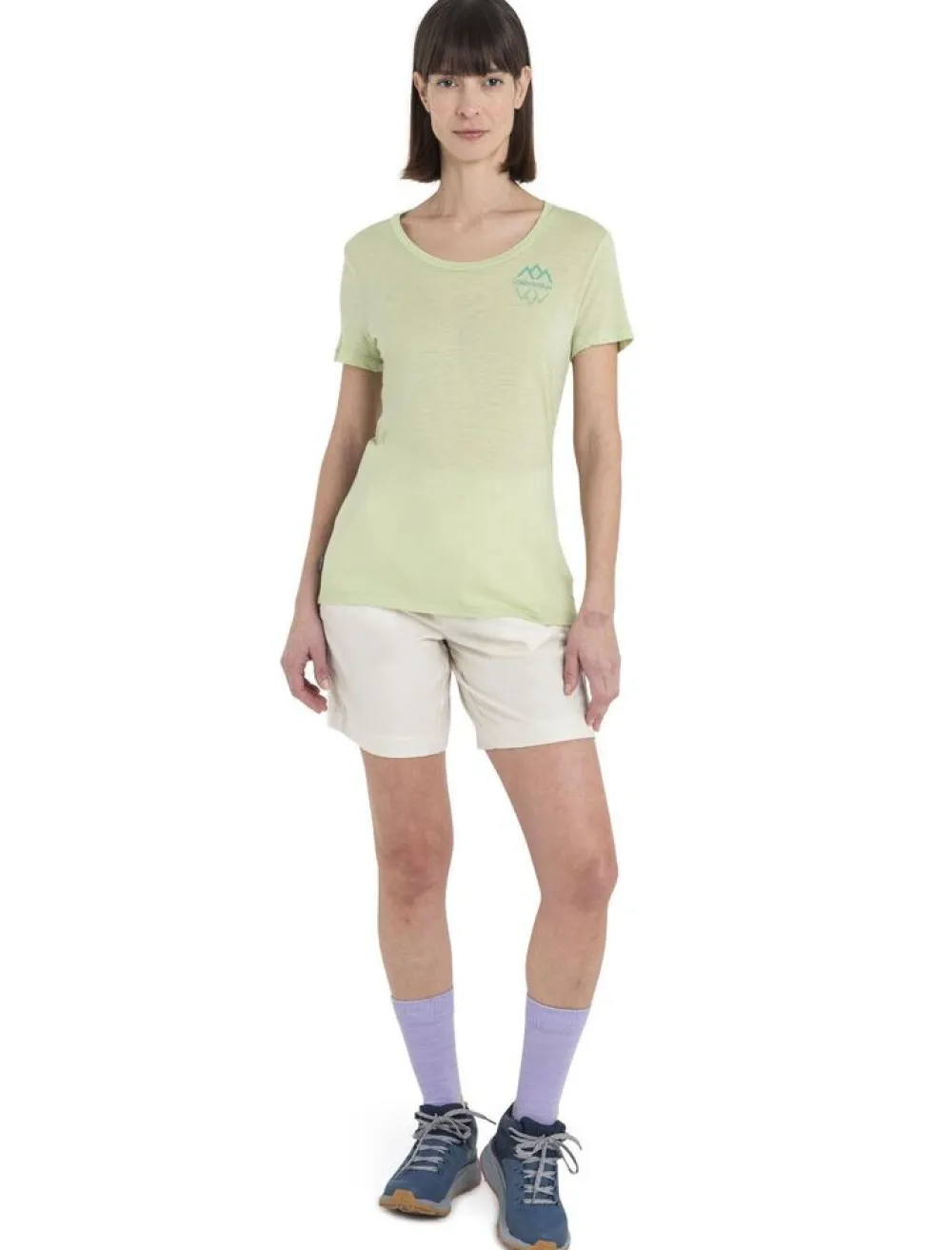 DAMES Icebreaker W Merino 150 Tech Lite III SS Scoop Tee Icebre