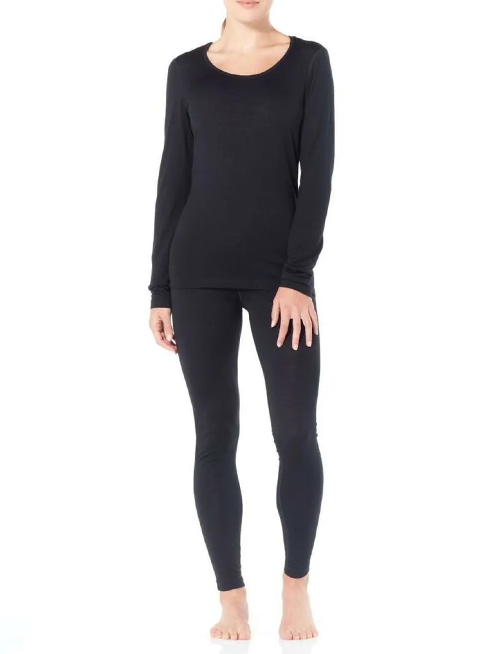 DAMES Icebreaker Wmns 200 oasis LS scoop