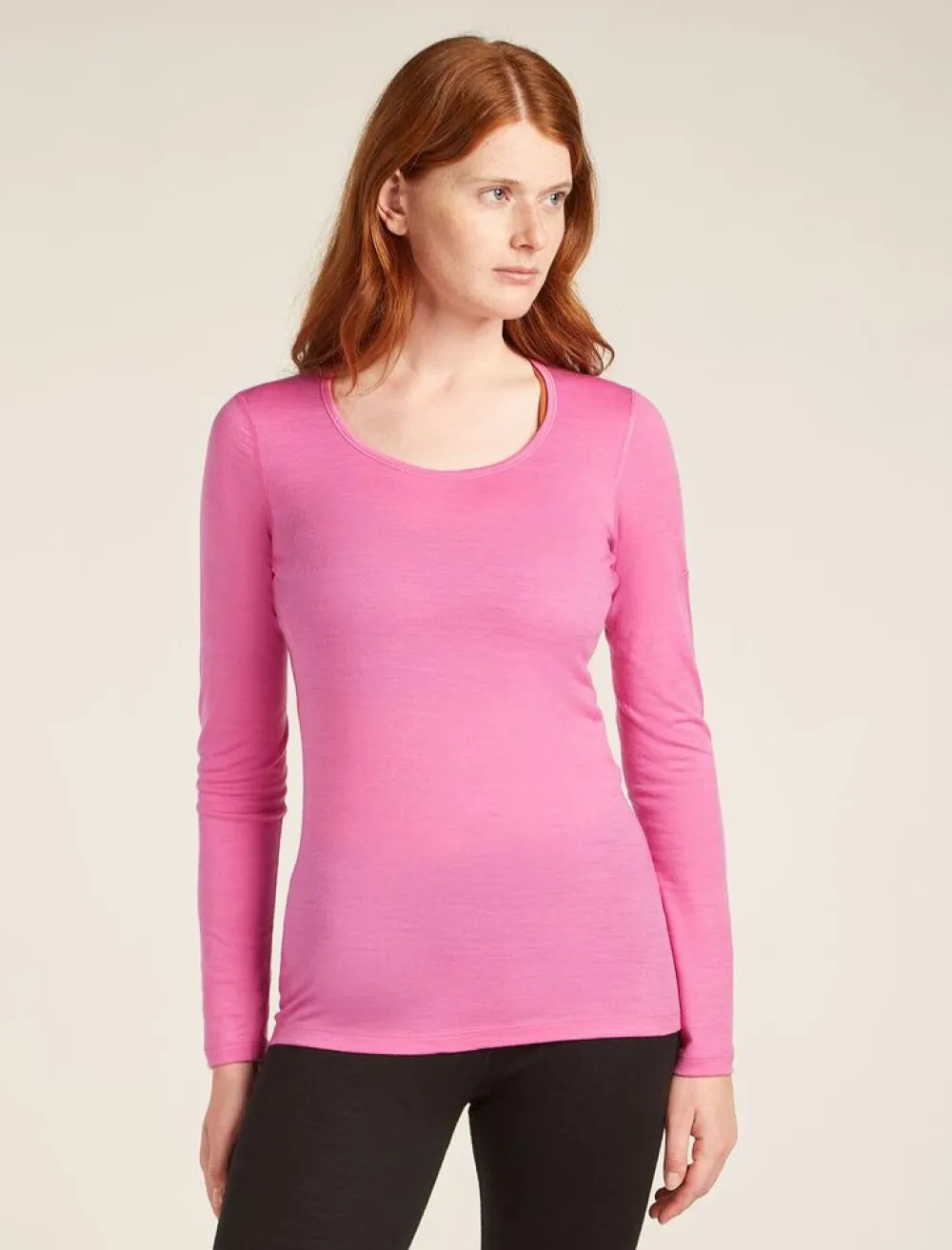 DAMES Icebreaker Wmns 200 oasis LS scoop