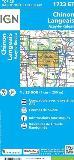 IGN 1723ET Chinon Langeais