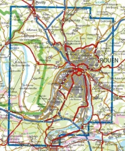 IGN 1911ET Rouen Forêts Rouennaises