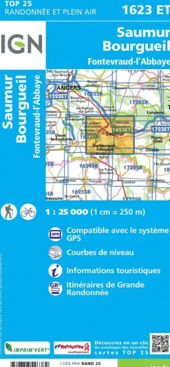 IGN 1623ET Saumur Bourgueil