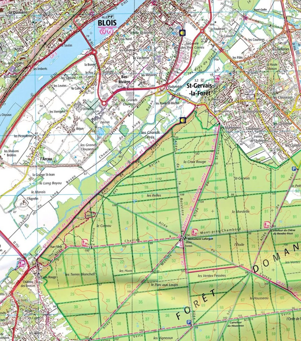 IGN 2121OT Blois Chambord Cheverny