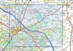IGN Topografische kaart 2710SB Laon - Sissonne