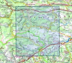 IGN Wandelkaart 2348et Prades