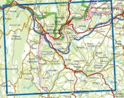 IGN Wandelkaart 3330ot Bellegarde-sur-Valserine