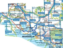 IGN Wandelkaart 3044ot Port-St-Louis-du-Rhone