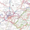 IGN Wandelkaart overzichtskaart Frankrijk