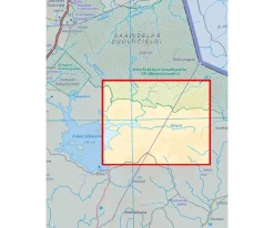 Karttakeskus FInland Wandelkaart Marivaara Jaurujoki Uittipiekke