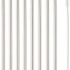 Kikkerland Stainless straws s/10