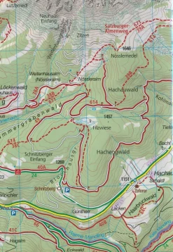 Kompass Wandelkaart 096 Alto Garda - ledro