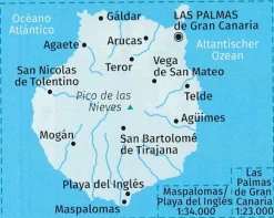 Kompass Wandelkaart 237 Gran Canaria