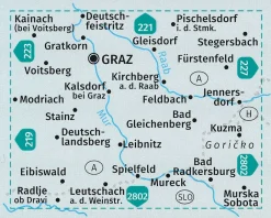 Kompass Wandelkaart 226 Südsteiermark