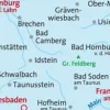 Kompass Wandelkaart 840 Östlicher Taunus