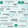 Kompass Wandelkaart 119 Val di Sole, Madonna di Campiglio