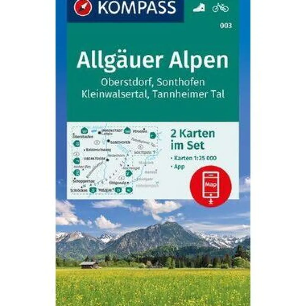 Kompass WK003 Allgauer Alpen