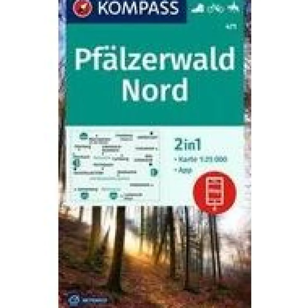 Kompass WK471 Pfalzerwald Nord
