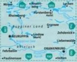 Kompass WK743 Rheinsberger Seengebiet