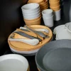 KOZIOL Rio bestekset 3st nature ash grey