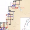 Lantmäteriet Fjallkarta Wandelkaart BD4 Kiruna 1:100.000