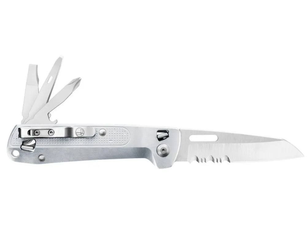 Leatherman free K2 zilver CE