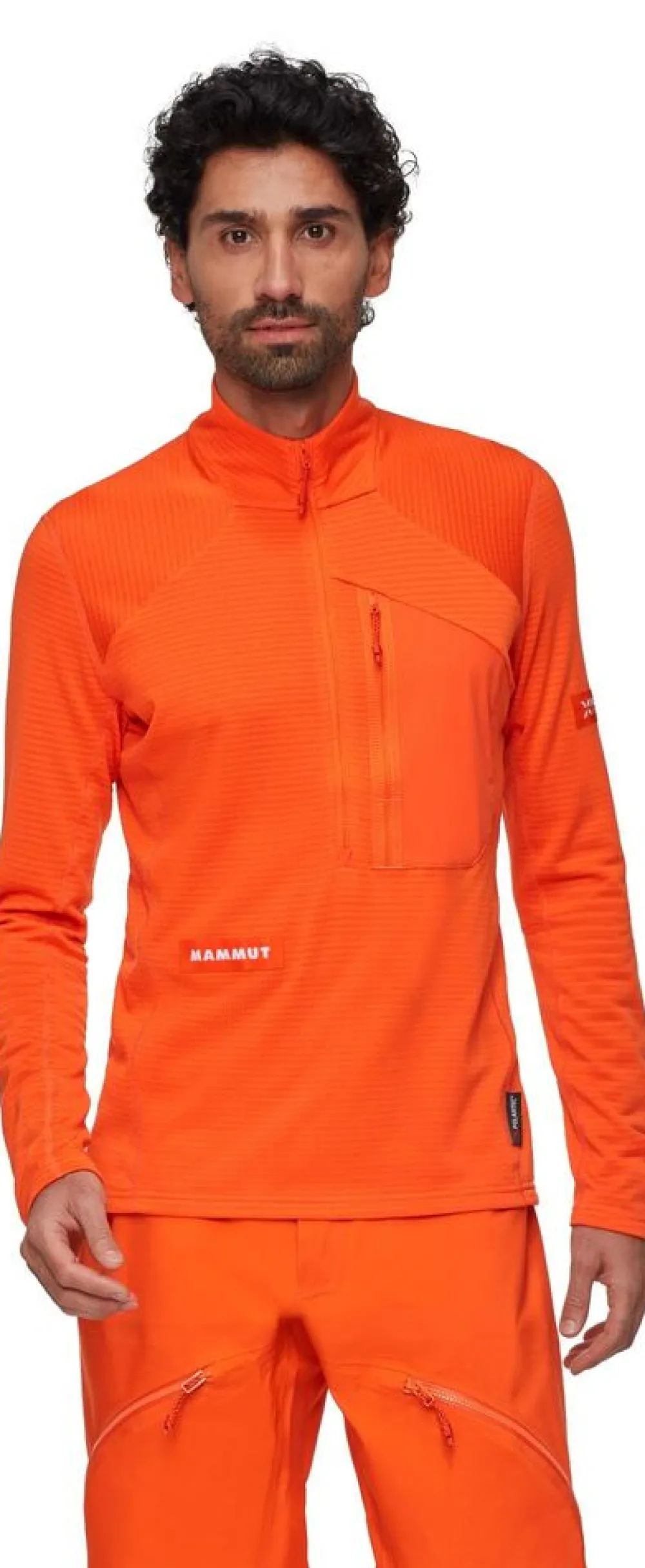 Heren Mammut Eiger Nordwand Advanced FL Half Zip Pull Men