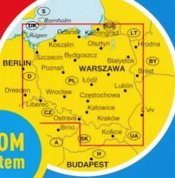 Marco Polo Wegenkaart Polen
