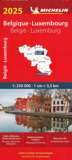 Michelin 716 Belgie/Luxemburg 2025