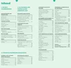 Michelin Groene Reisgids Franse Alpen Noord