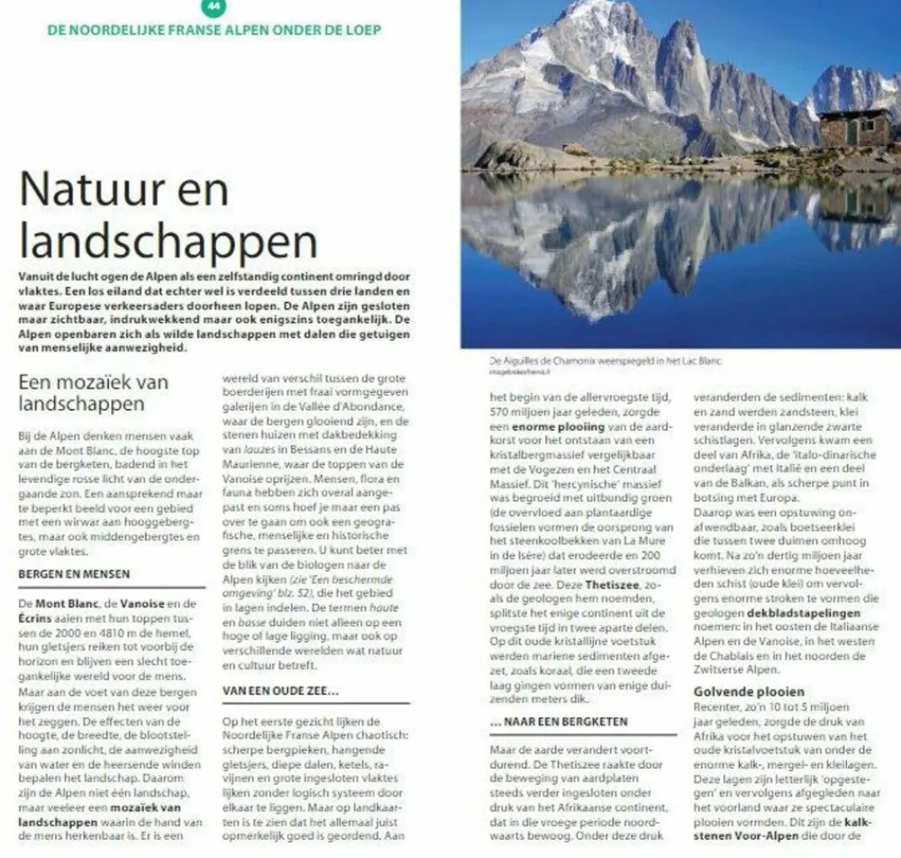 Michelin Groene Reisgids Franse Alpen Noord