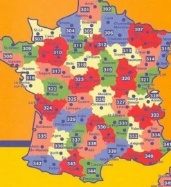 Michelin Wegenkaart 330 Cantal Lozère
