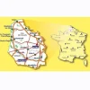Michelin Wegenkaart 301 Pas-de-Calais Somme