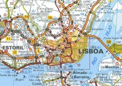 Michelin Wegenkaart 593 Zuid-Portugal